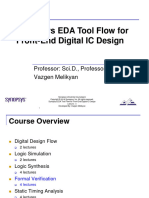 Synopsys Eda Tool Flow Front-End Digital Ic Design Lecture 4