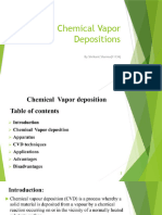 Chemical Vapor Depositions: by Shrikant Sharma (11134)