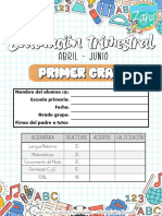 Examen de Primer Grado - Tercer Trimestre