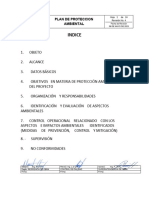 Plan de Proteccion Ambiental