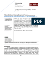 Cognitive Behavior Counseling To Improve Responsibility Attitudes - A Development of Guidebooks