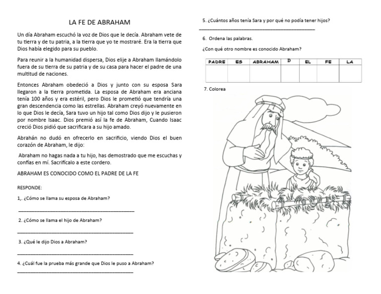 La Fe de Abraham | PDF
