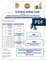 30 July Chess Championship