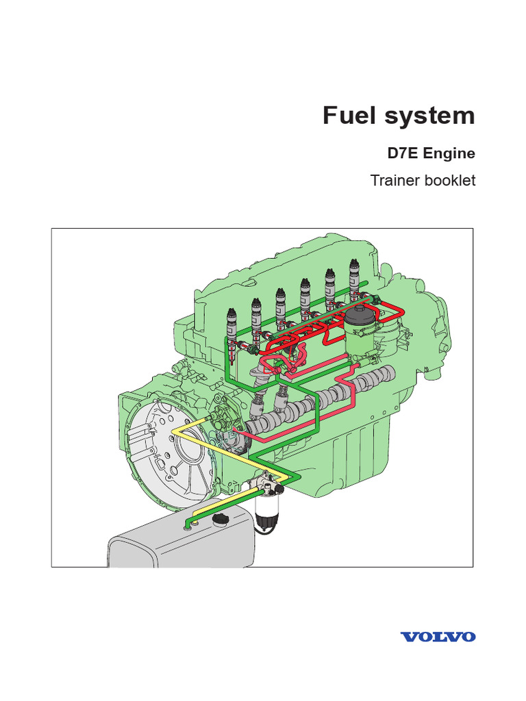 D7E Engine Fuel System Overview | PDF