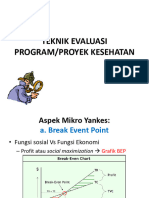 Pert 8. Teknik Evaluasi Program BEP B