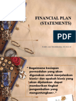 Pertemuan 10-11 FINANCIAL PLAN (ASPEK KEUANGAN)