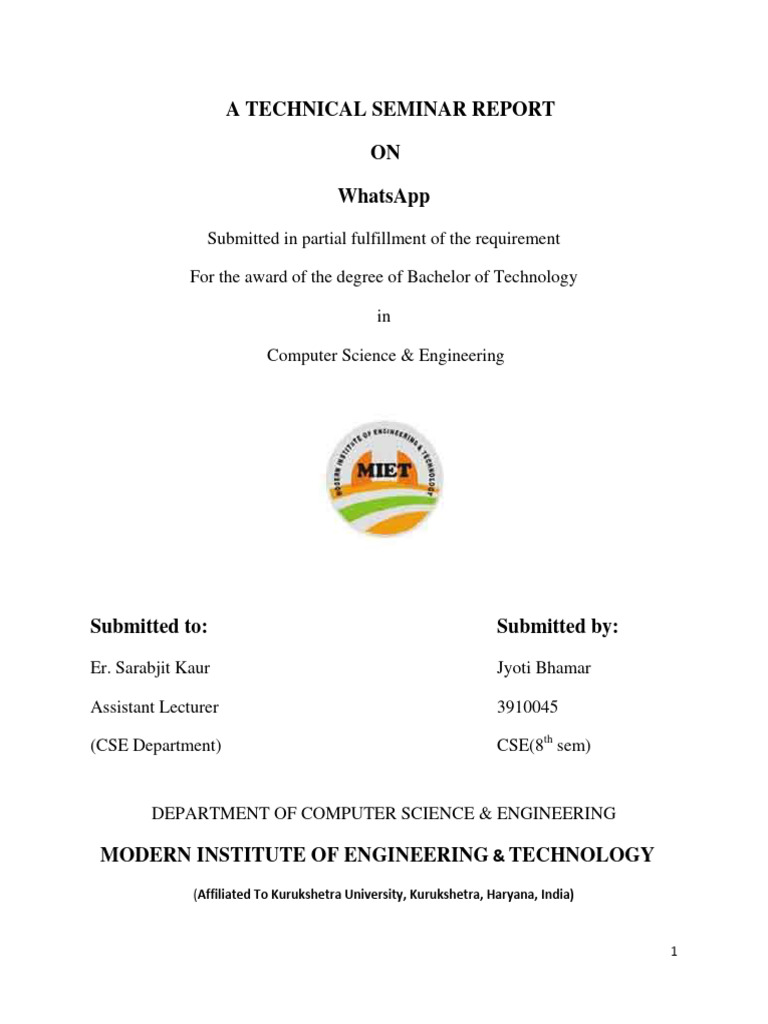 whatsapp-seminar-report-pdf-instant-messaging-computing