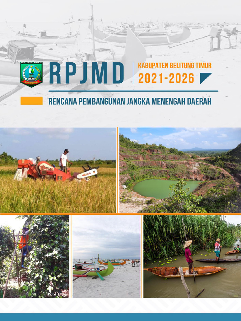 RPJMD Belitung Timur 2021-2026 | PDF