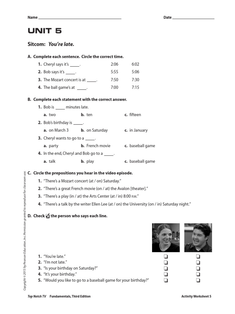 Video Activity Number 5 | PDF