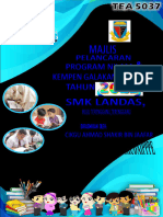 Buku Program Pelancaran Nilam SMK Landas 2022