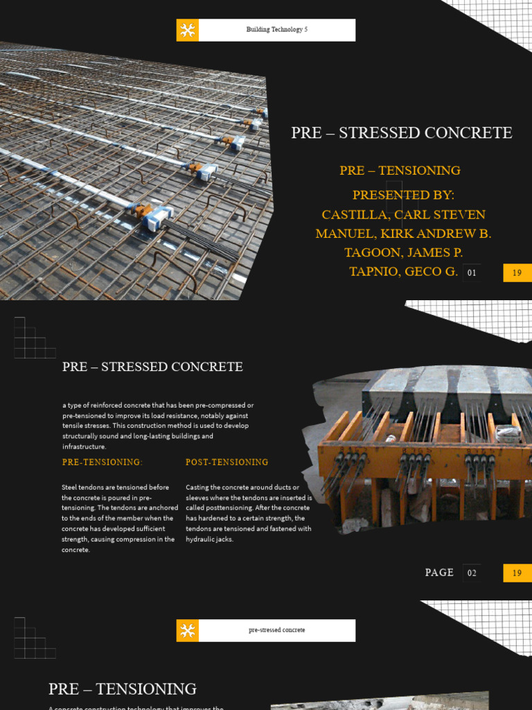 PRE – STRESSED CONCRETE | PDF