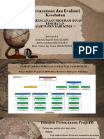 Perencanaan Dan Evaluasi Kesehatan