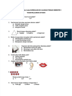 PDF Soal Uts Kelas 1 SD Tema Diriku Dan Kegemaranku Compress