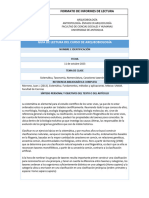 (Informe de Lectura) Morrone, Juan J. (2013) - Sistemática. Fundamentos, Métodos y Aplicaciones