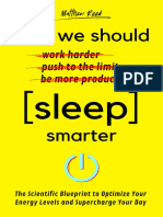 @premium Ebooks Why We Should Sleep Smarter The Scientific Blueprint