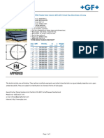 gfps-datasheet-HDPE PIPE - Potable Water IndustryDIPS, DR11Black Pipe, Blue Stripe, 40' Long-360030007