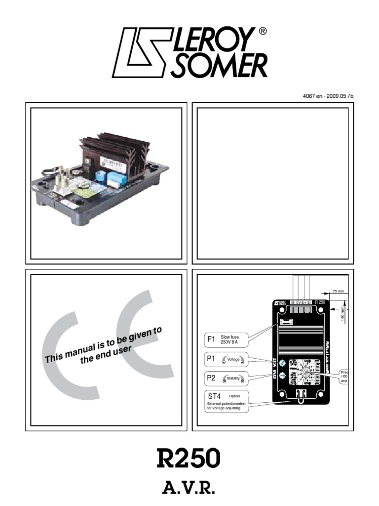 R250 Regulator | PDF | Power Supply | Voltage