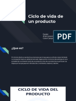 Ciclo de Vida de Un Producto