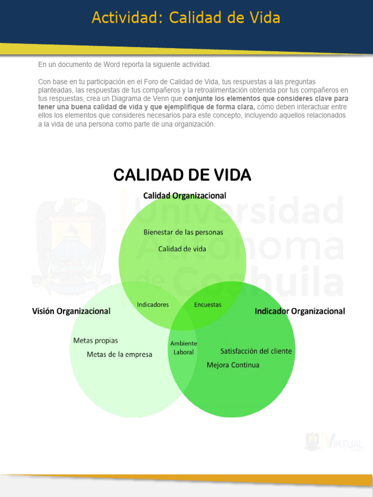 Claves para una Buena Calidad de Vida | PDF