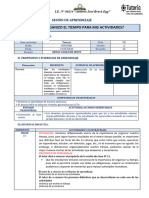 SESION DE TUTORIA N 12 - 24 de Julio