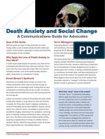 Death Anxiety and Social Change Ernest Becker Foundation