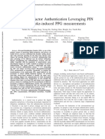 P2Auth Two-Factor Authentication Leveraging PIN and Keystroke-Induced PPG Measurements