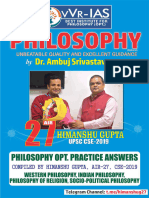 Himanshu Gupta Rank 27 CSE 2019 Philosophy Notes Part 1