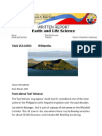 Volcanic Report Earth and Life