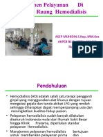 Manajemen Pelayanan Di Ruang Hemodialisi