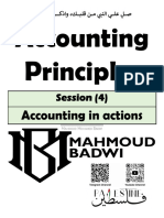 4 - Accounting Principles - Chapter (1) Accounting in Actions