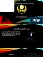 Sistem Dan Politik Ekonomi Indonesia