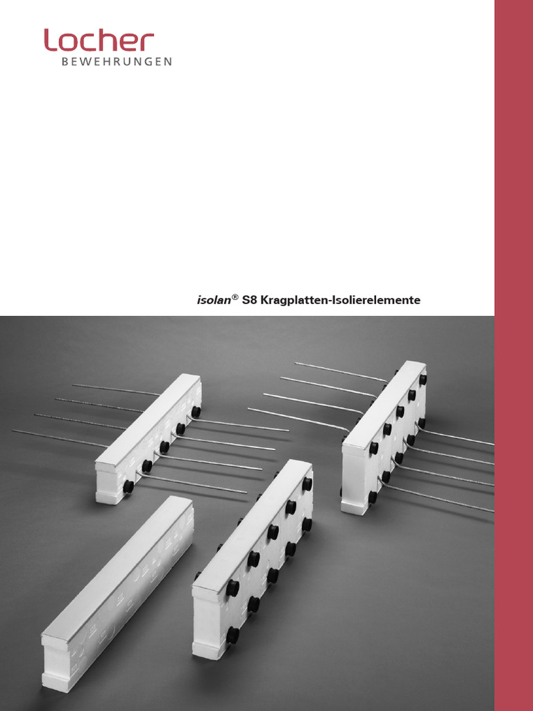 ISOLAN Technische Information Isolan s8 Kragplatten Isolierelemente | PDF