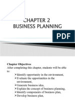 CHAPTER 2 Business Plan