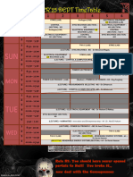 Term TimeTable