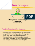 Analisis - Pekerjaan - MSDM