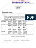 STCJ 1st Quarter Exam Computer 10