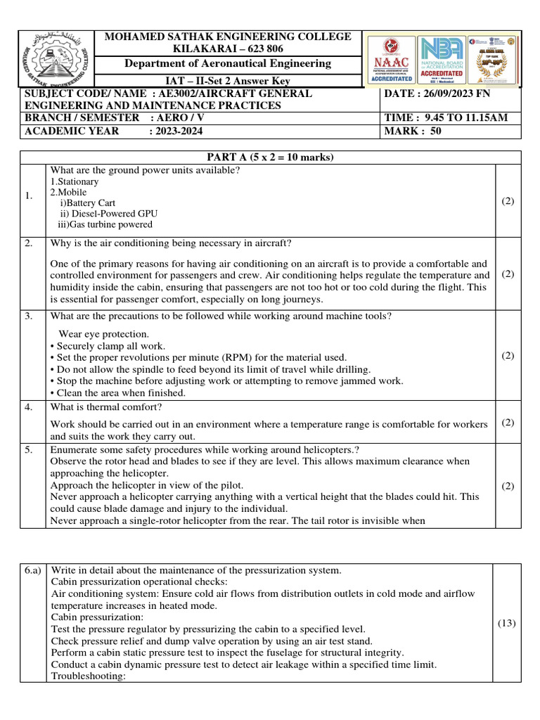 UT2Set 2 Answer Key M PDF