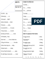 6th Year Exercises 