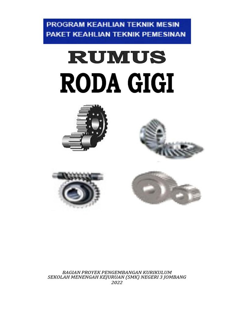 Rumus Roda Gigi untuk SMK | PDF