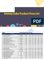 Amway Price List Mar 23 PC
