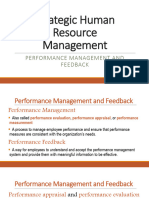 Performance Management and Feedback