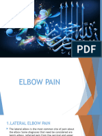 Elbow Pain.