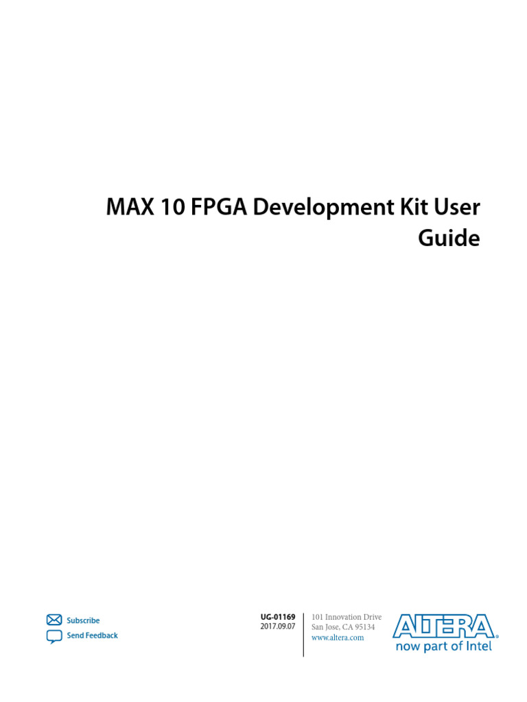 ugmax10m50fpgadevkit683460666923 (1) PDF Analog To Digital