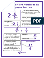 Mixed Number Formula