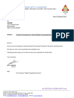 Topographycal Survey Proposal