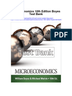Microeconomics 10th Edition Boyes Test Bank