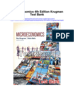 Microeconomics 4th Edition Krugman Test Bank