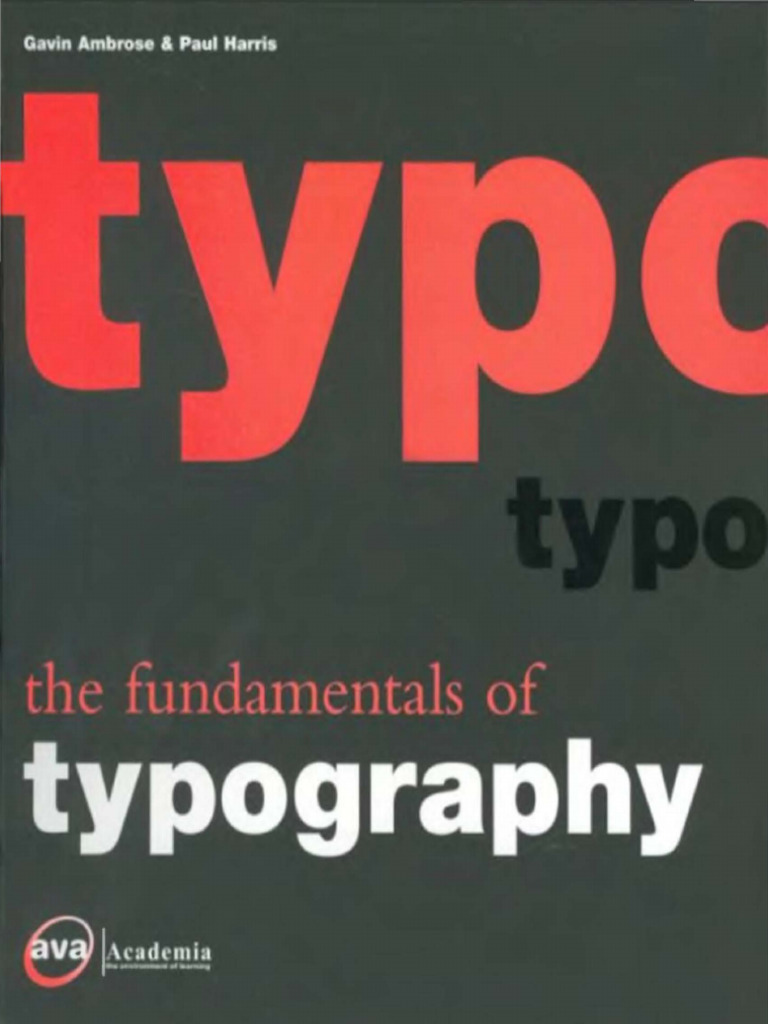Typo - The Fundamentals of Typography - Gavin Ambrose (2006) | PDF ...