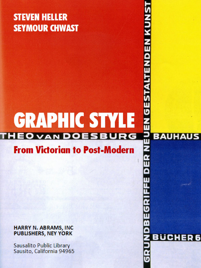 Graphic Style - From Victorian To Post-Modern - Steven Heller \u0026 Seymour  Chwast (1988) | PDF | Typography | Art Nouveau, image size:768x1024