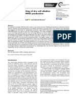 Abd El Razik Et Al 2023 Numerical Modeling of Dry Cell Alkaline Electrolyzer For Hho Production